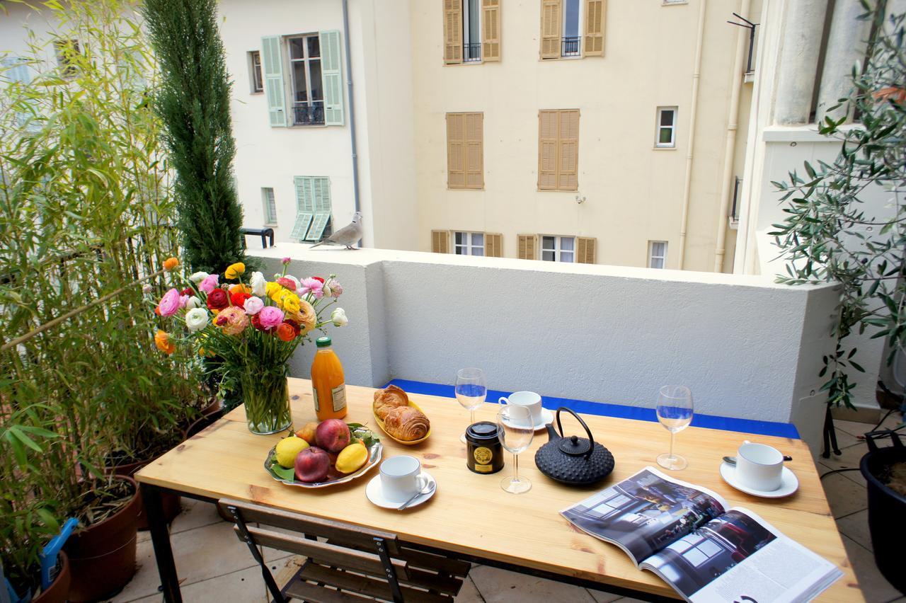 Ze Perfect Place - Elegant Appartement Avec Terrasse - Promenade Des Arts Ніцца Екстер'єр фото