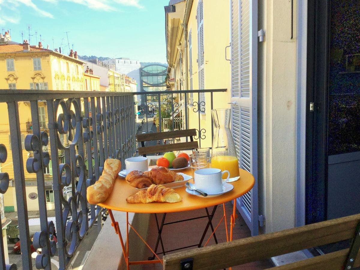 Ze Perfect Place - Elegant Appartement Avec Terrasse - Promenade Des Arts Ніцца Екстер'єр фото